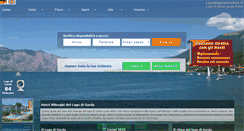 Desktop Screenshot of lagodigardahotels.it