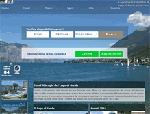 Tablet Screenshot of lagodigardahotels.it